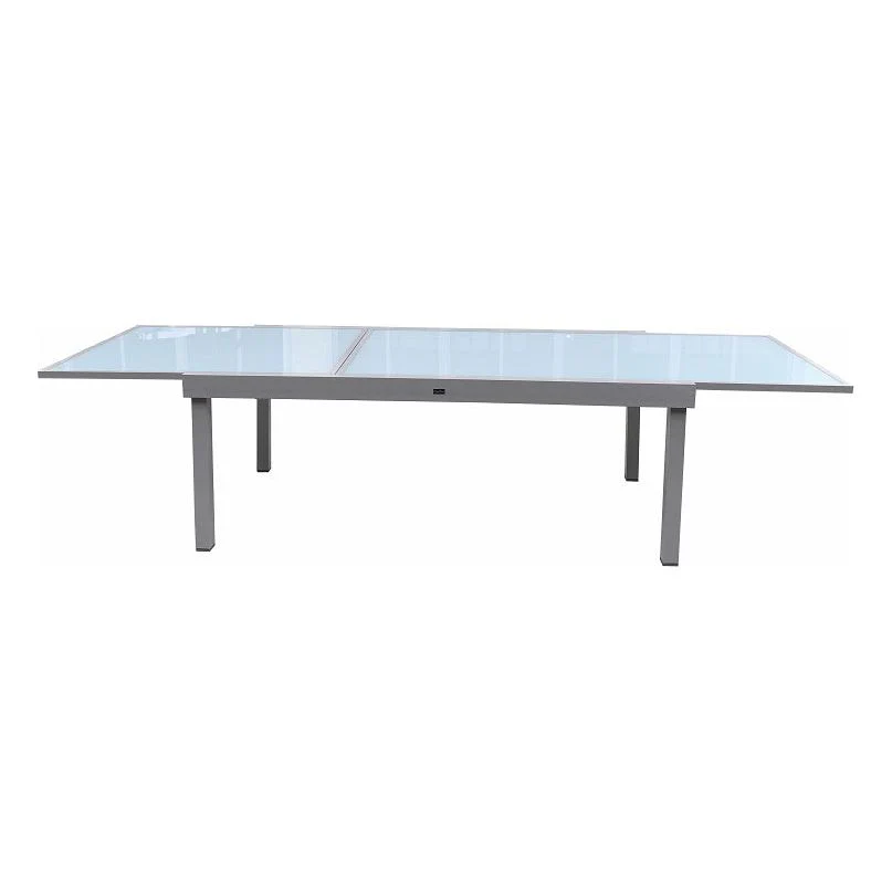 שולחן אלומיניום בורגס 105*200 ס"מ נפתח ל 320 ס"מ - Image 6
