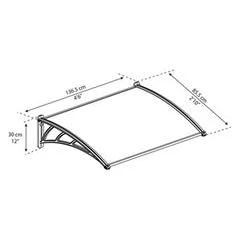 גגון Neo כפול דופן 0.9X1.4 מבית פלרם - Canopia - Image 4