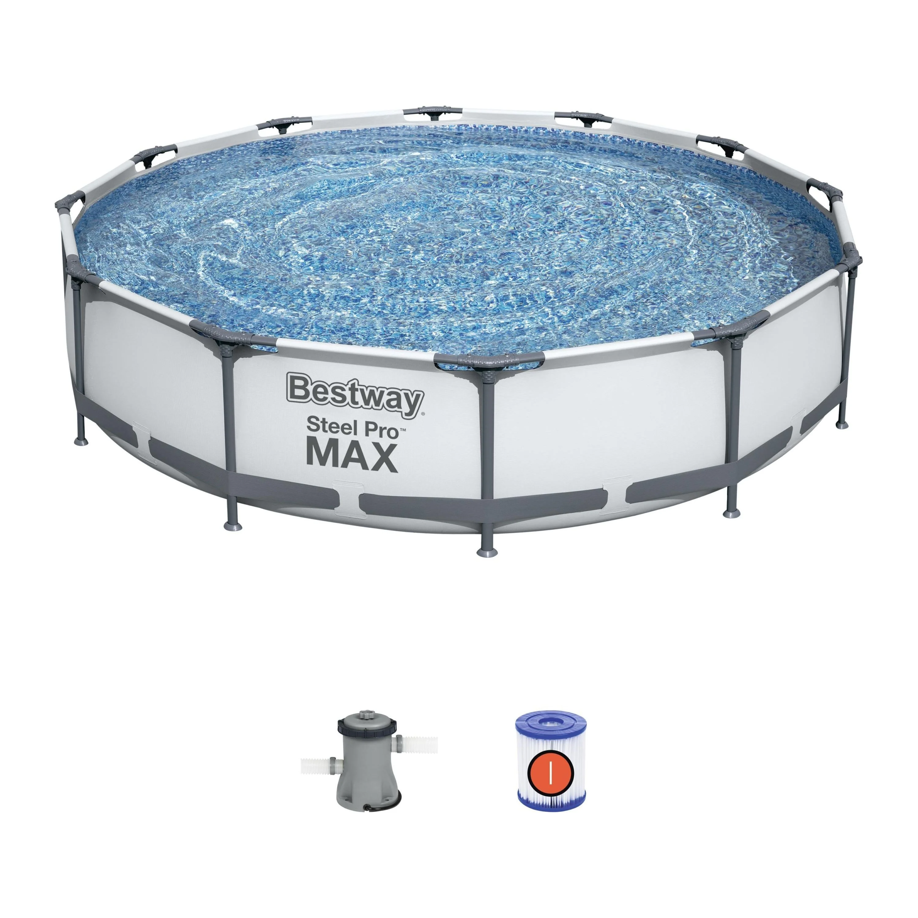 בריכה ביתית עגולה 76*366 ס"מ דגם 56416 Bestway - Image 6