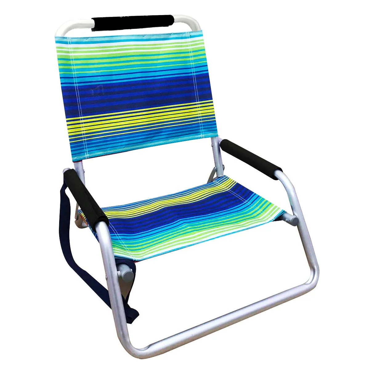 כסא מתקפל לים כחול אלומיניום CAMPLUS - Image 2