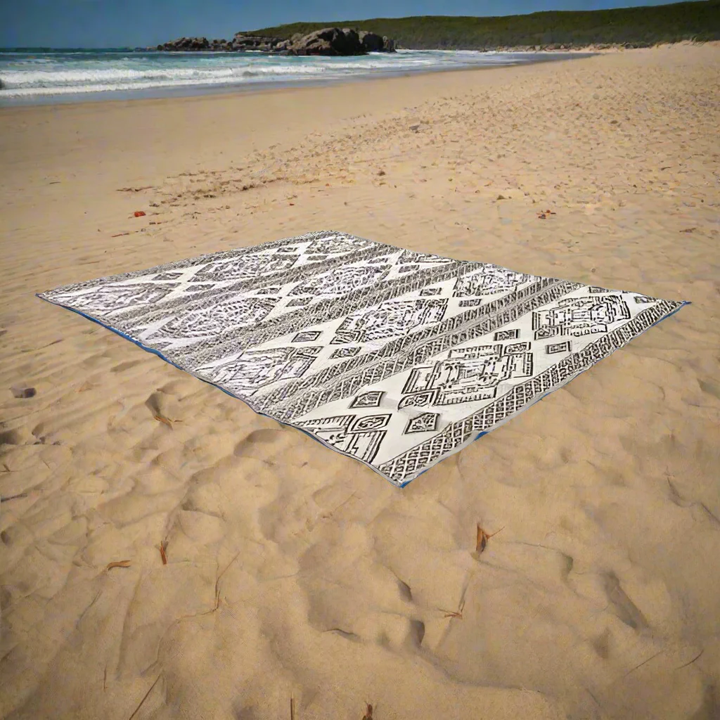 מחצלת לים 180X270 אפור - Image 5