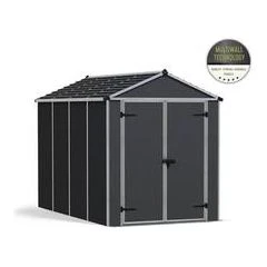 מחסן גינה Rubicon אפור כהה 1.9X3 מבית פלרם - Canopia - Image 2