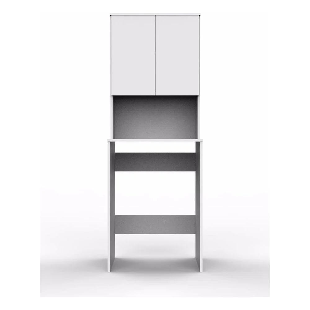ארונית למכונת כביסה+איחסון לבן - Image 3