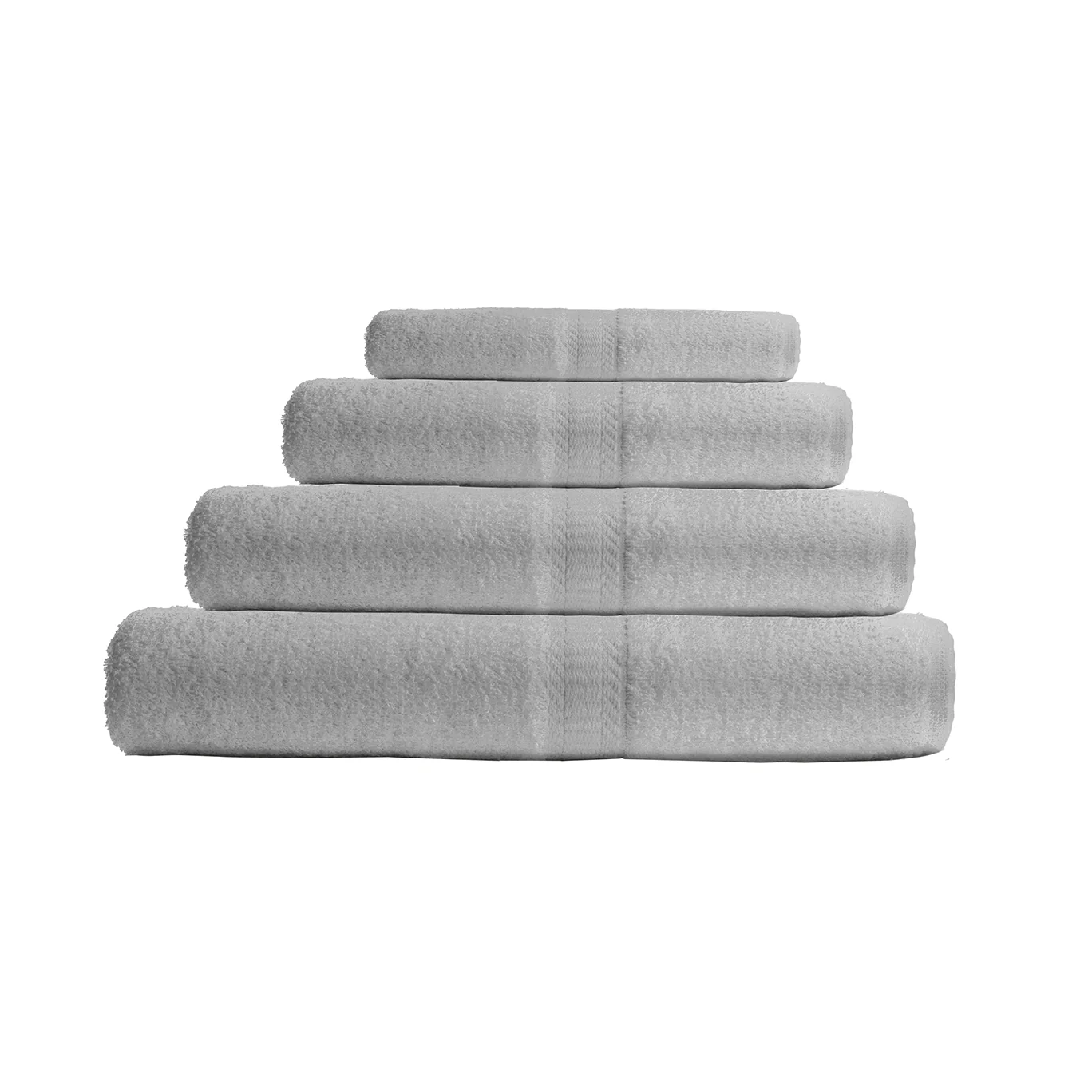מגבת גוף 100% כותנה 68X125 450GSM אפור בהיר