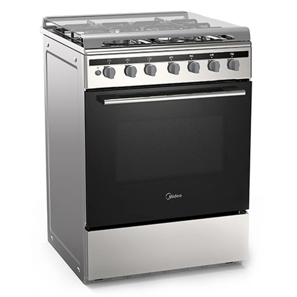 תנור אפיה מפואר עומד נירוסטה 60X60 MIDEA 24DMS4G113