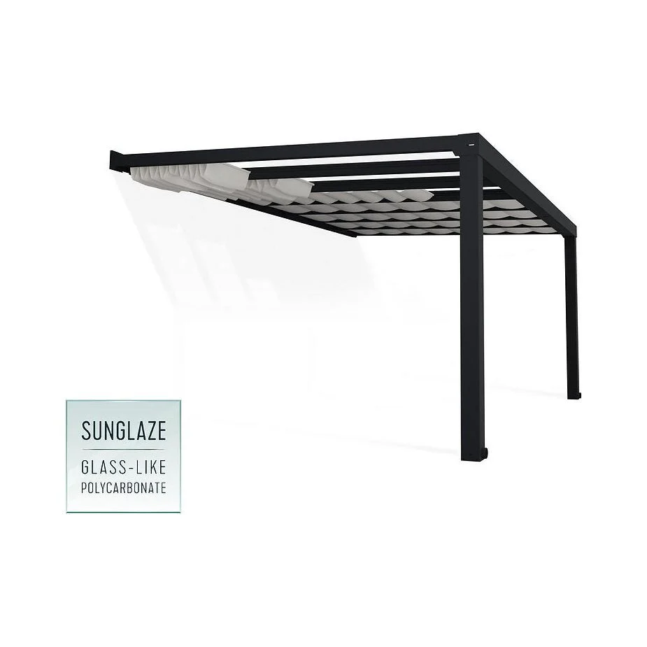 וילונות הצללה לפרגולה 3.4X3.7 Stockholm מבית פלרם - Canopia - Image 2