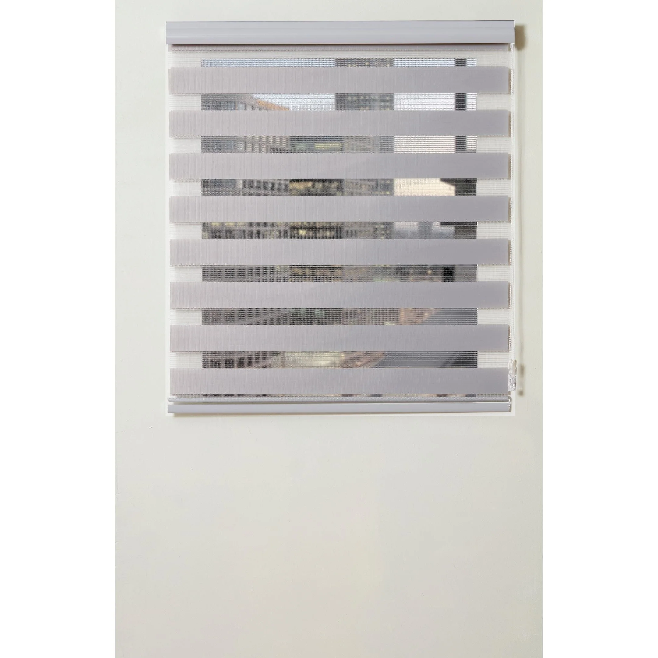 וילון גלילה זברה 80/160 אפור בהיר