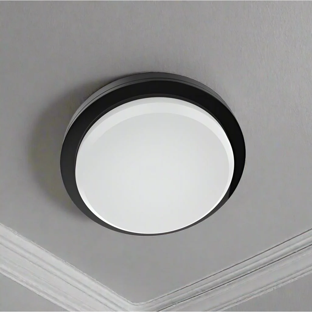 צמוד תקרה שחור ABSOLUTE 30W IP65 אור קר
