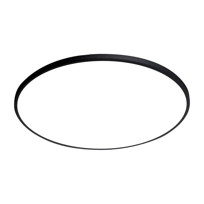 צמוד תקרה שחור  TIME 12W קוטר 18ס"מ IP40 CCT - Image 2