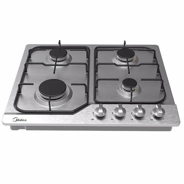 כיריים גז 4 להבות נירוסטהאמאייל 60סמ MIDEA 60SJ401 - Image 2