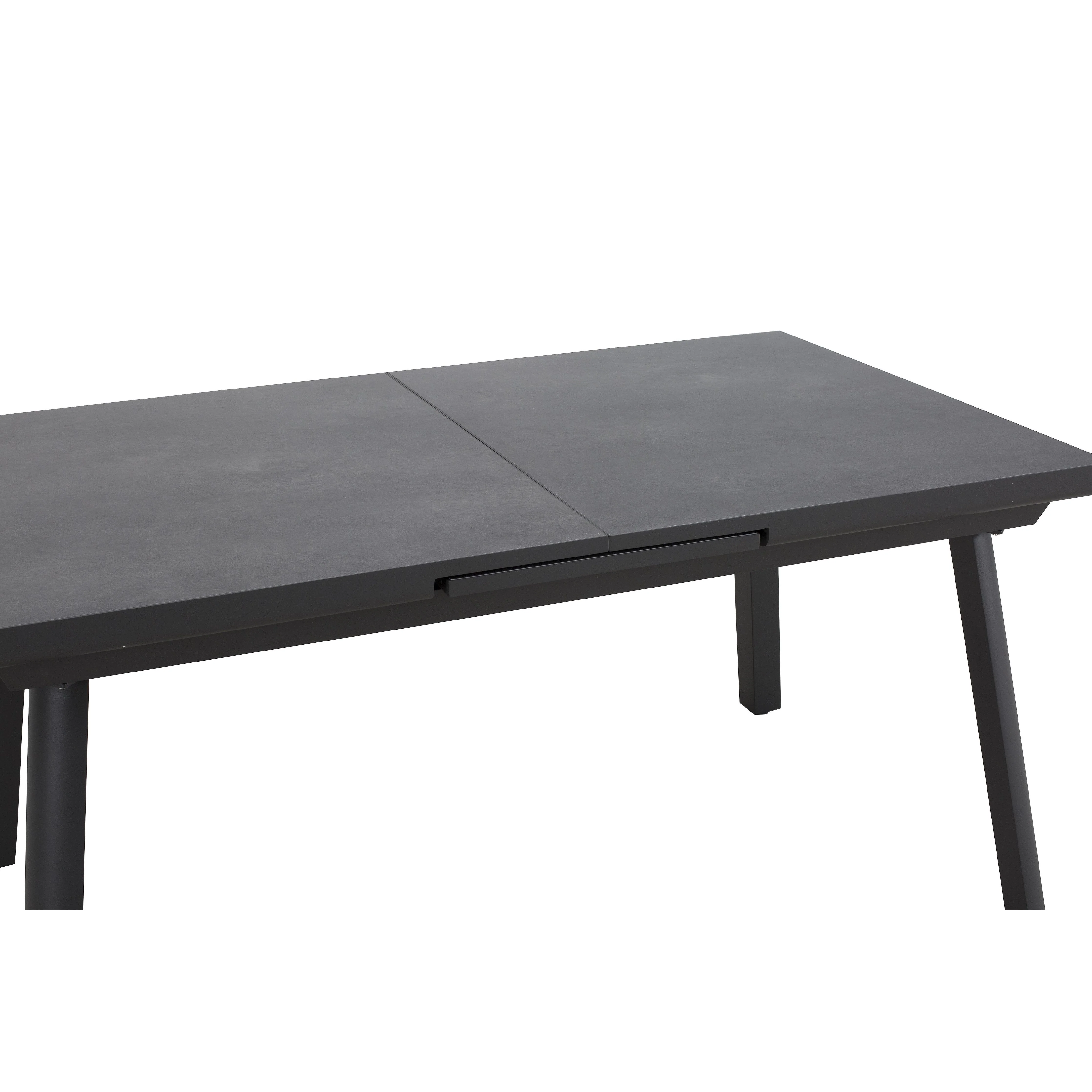 שולחן ברלין אלומיניום 150*90 190 דמוי שיש - Image 3