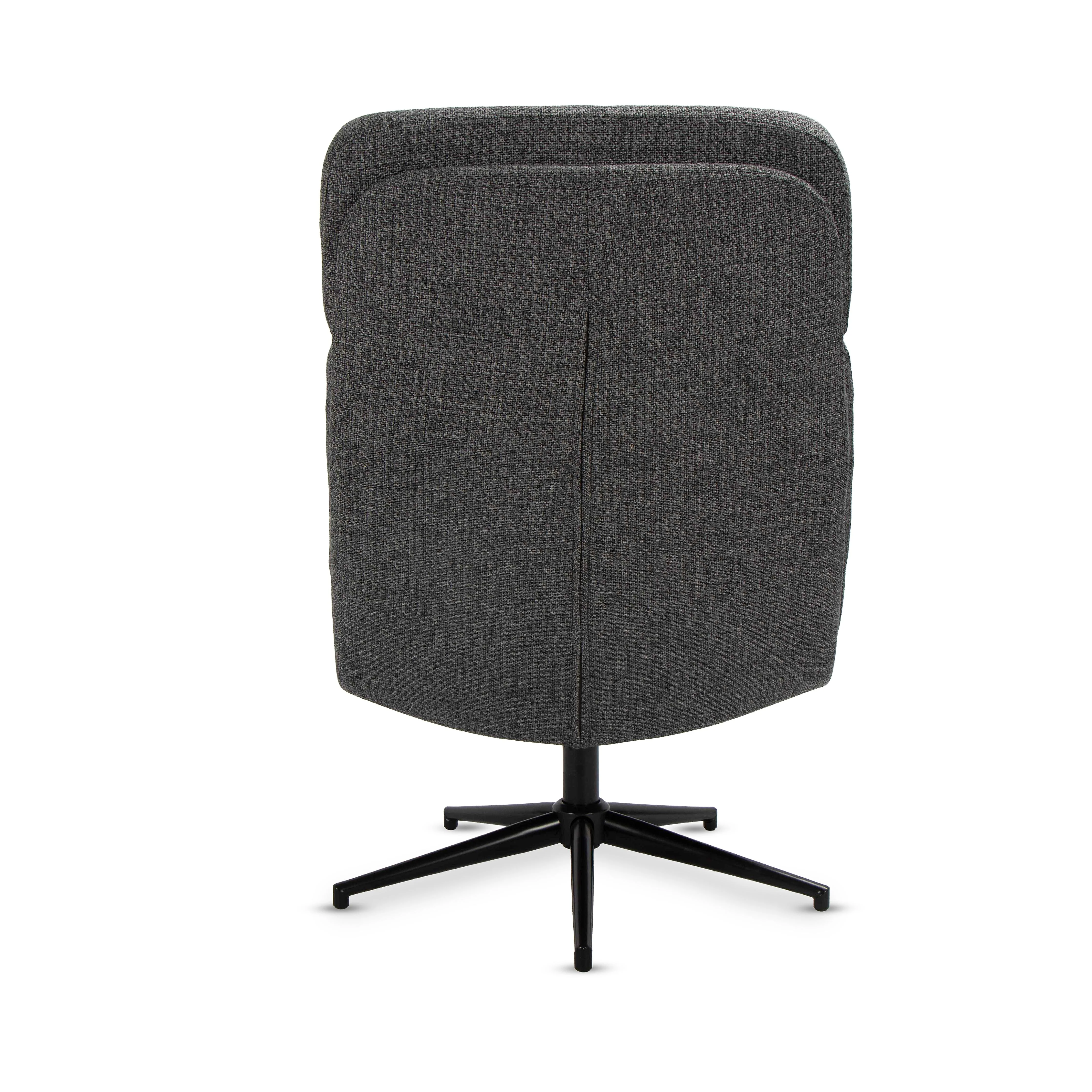 כורסא+הדום איימי בד אפור - Image 7
