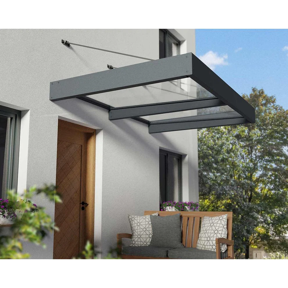 גגון Sophia XL אפור-שקוף 1.4X1.9 עיצוב מודרני מבית פלרם - Canopia