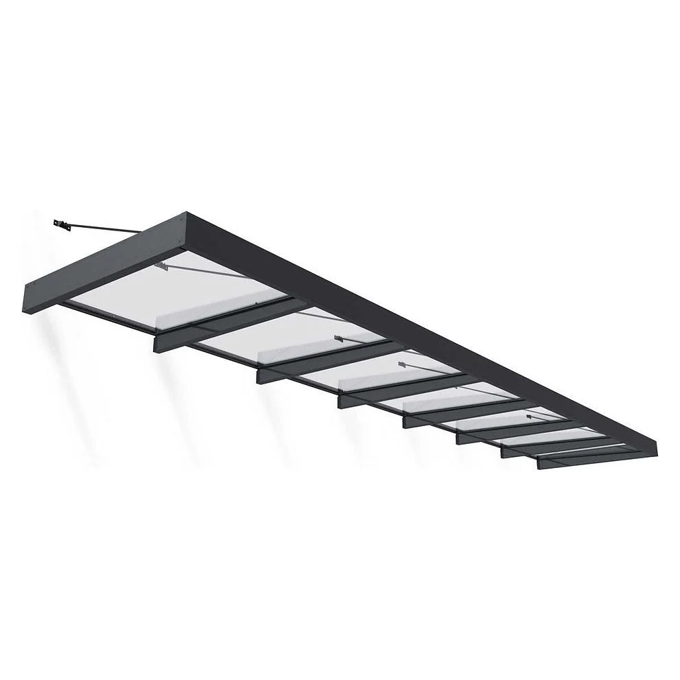 גגון Sophia XL אפור-שקוף 1.4X6.6 עיצוב מודרני מבית פלרם - Canopia - Image 2