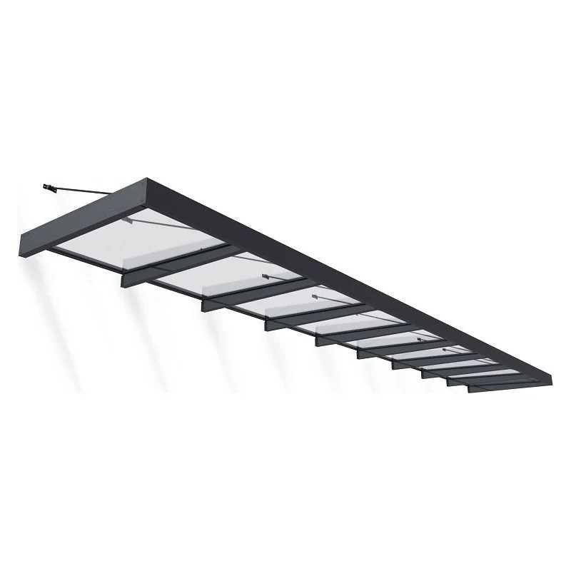 גגון Sophia XL אפור-שקוף 1.4X8.5 עיצוב מודרני מבית פלרם - Canopia - Image 2