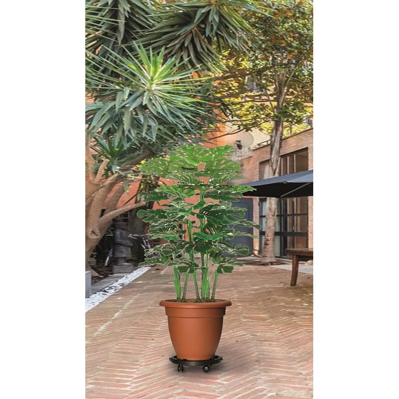 תחתית עגולה לאדנית על גלגלים 30 ס"מ - Image 4