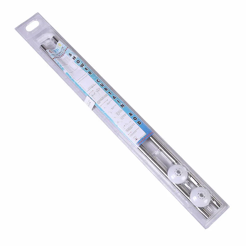 מוט פינתי לוילון 80*80 ס"מ כסוף - Image 2