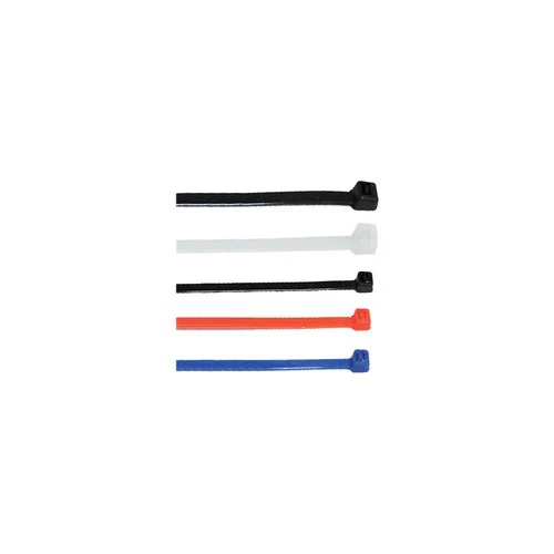 חבק ניילון (אזיקון) שחור 100 יחידות 430X4.7MM