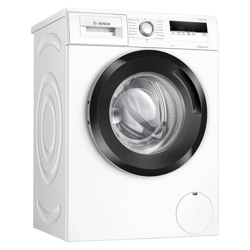 מכונת כביסה 8 קג פתח קדמי לבן דגם WAN24170BY של BOSCH - Image 2