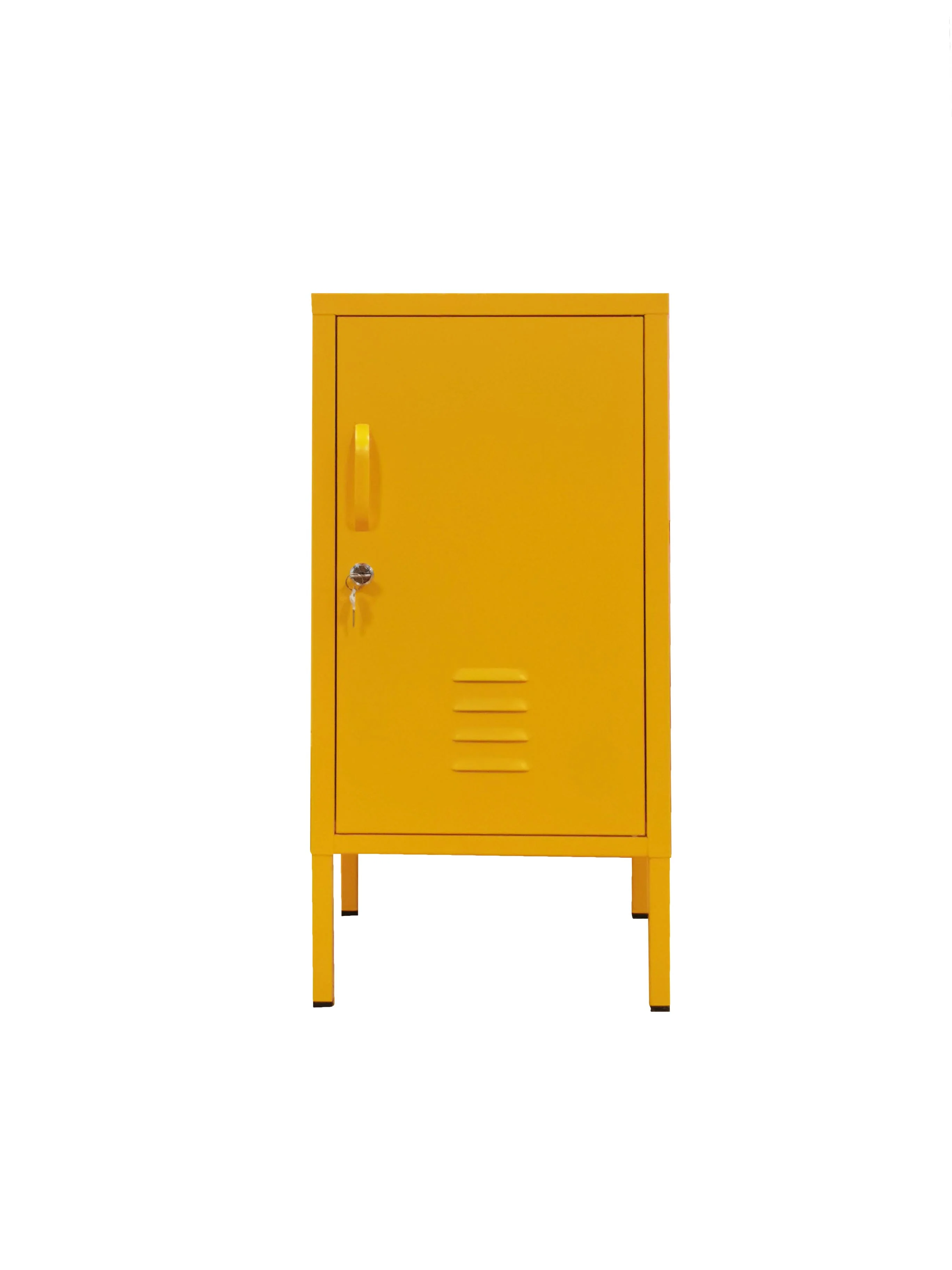 ארונית מתכת מיני צהובה - Image 4