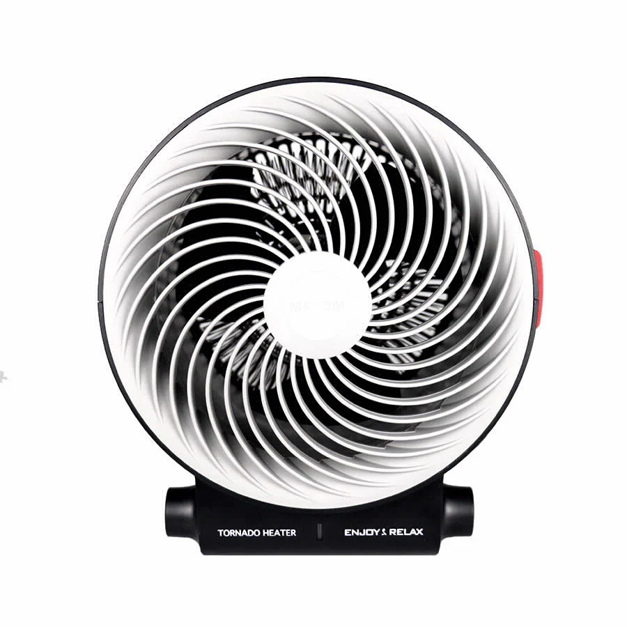 מפזר חום VORTEX מעוצב 2000W שחור דגם VH-2000 - Image 2