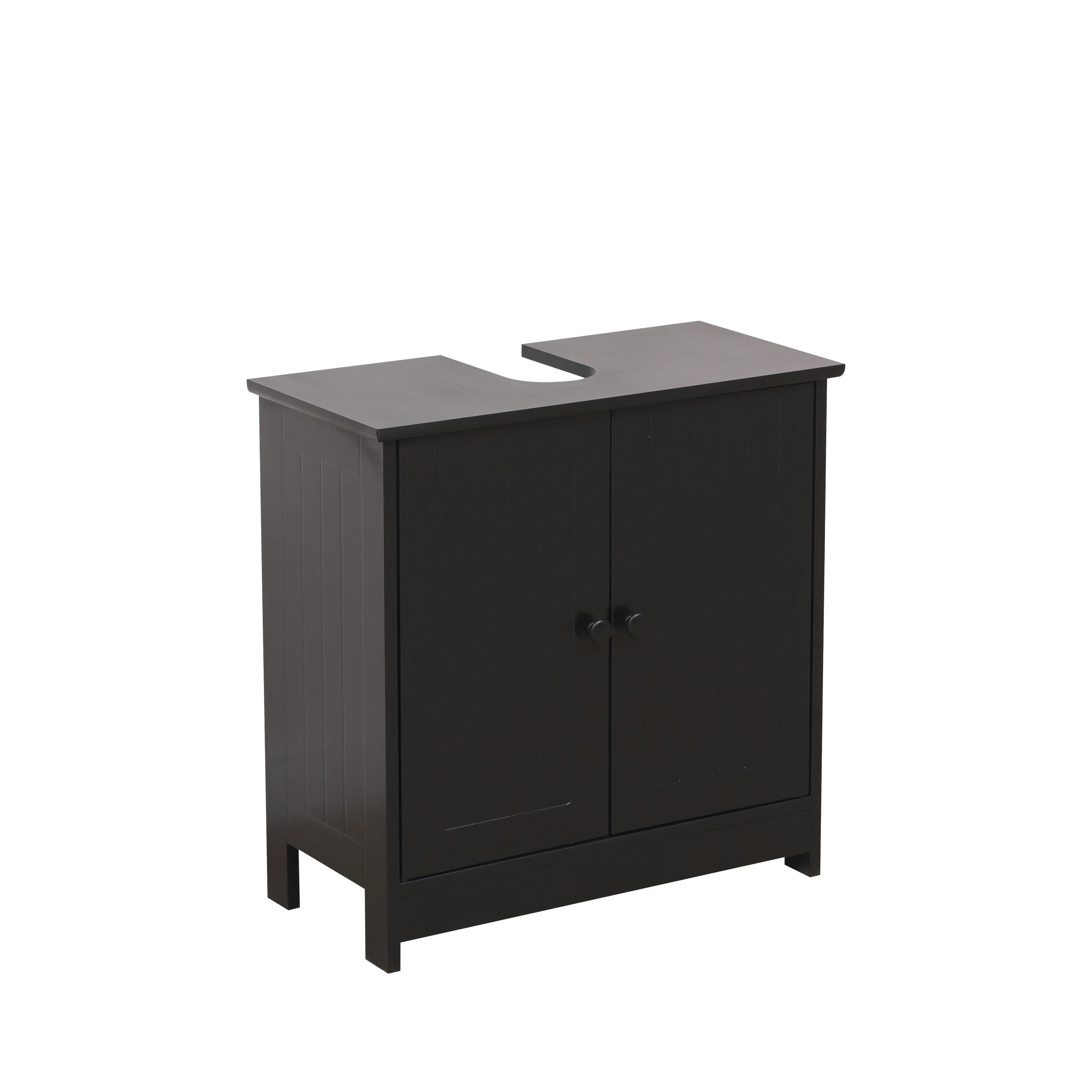 ארון מתחת לכיור אלסקה 60*29*60 שחור - Image 2