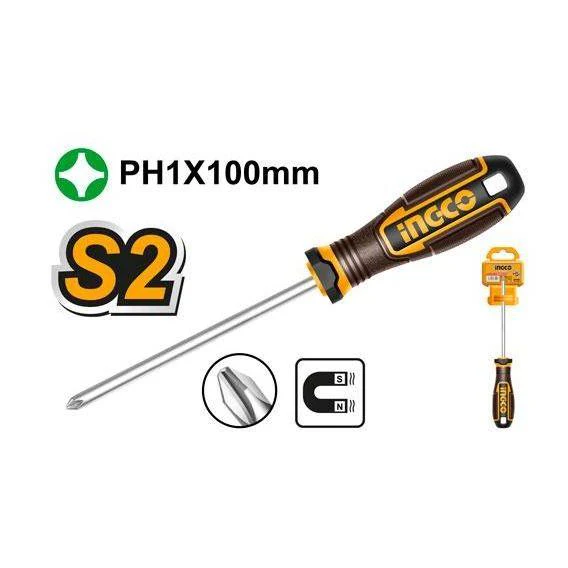 מברג פיליפס PH0*75mm