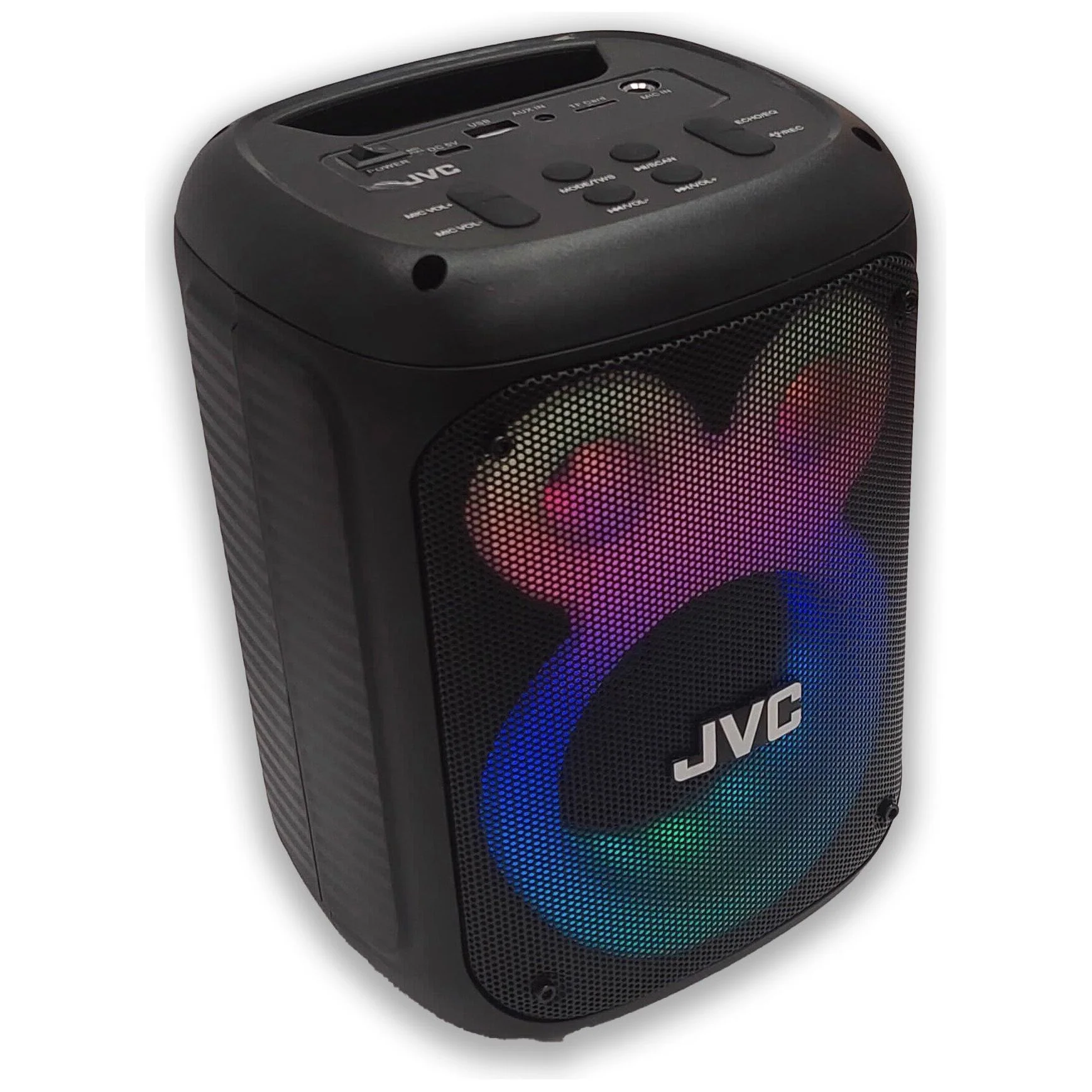 רמקול נייד 4 אינץ' 6W נטען דגם XS-N1123PB JVC - Image 3