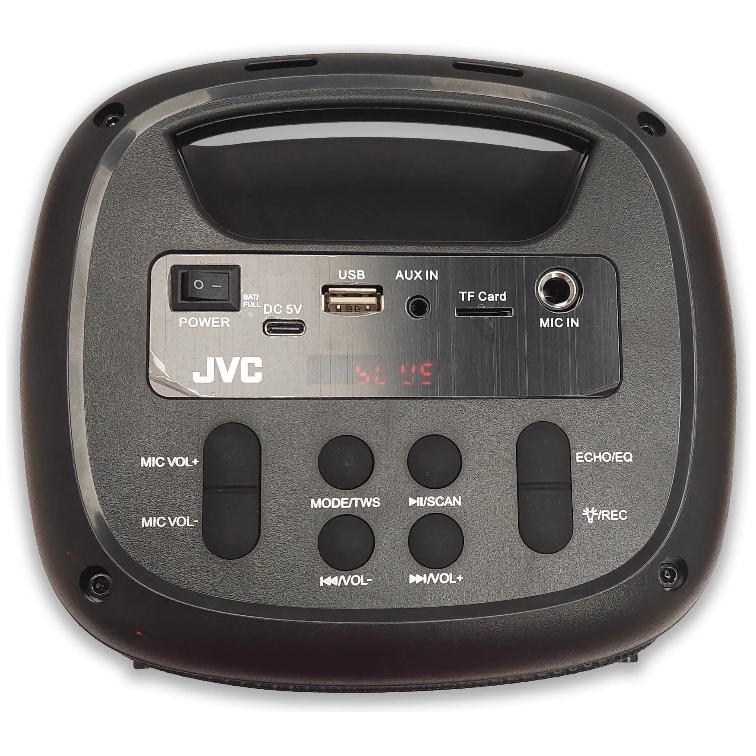 רמקול נייד 4 אינץ' 6W נטען דגם XS-N1123PB JVC - Image 4