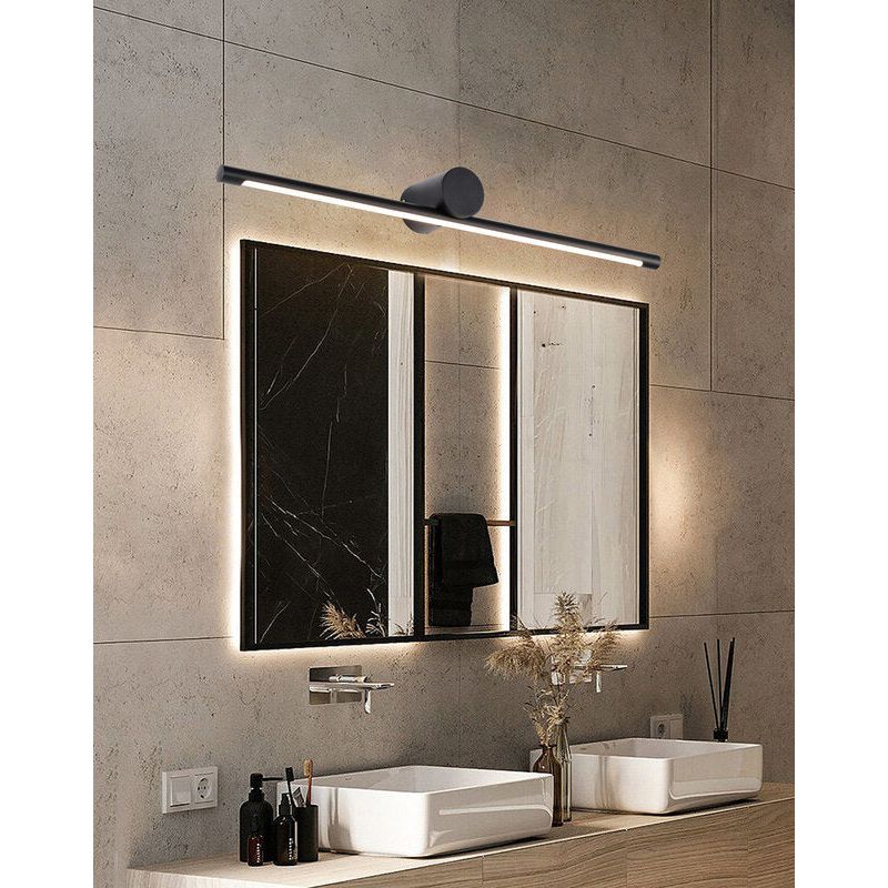 תאורה מראה לאמבטיה WAVE IP44 28W 3CCT שחור - Image 2