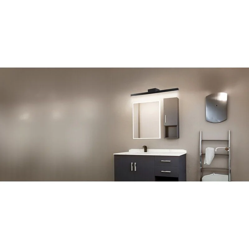 תאורה מראה לאמבטיה SPLASH IP44 17W 3CCT שחור - Image 2