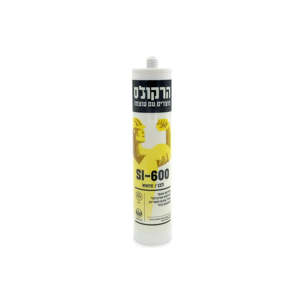סיליקון לבן SI600 תרמיל 225 גרם
