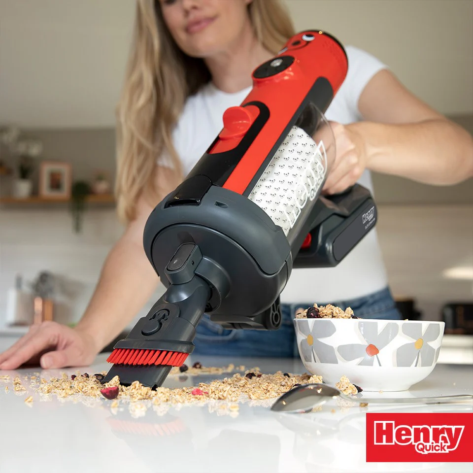 שואב אבק אלחוטי נטען HENRY QUICK RED אנגליה - Image 3