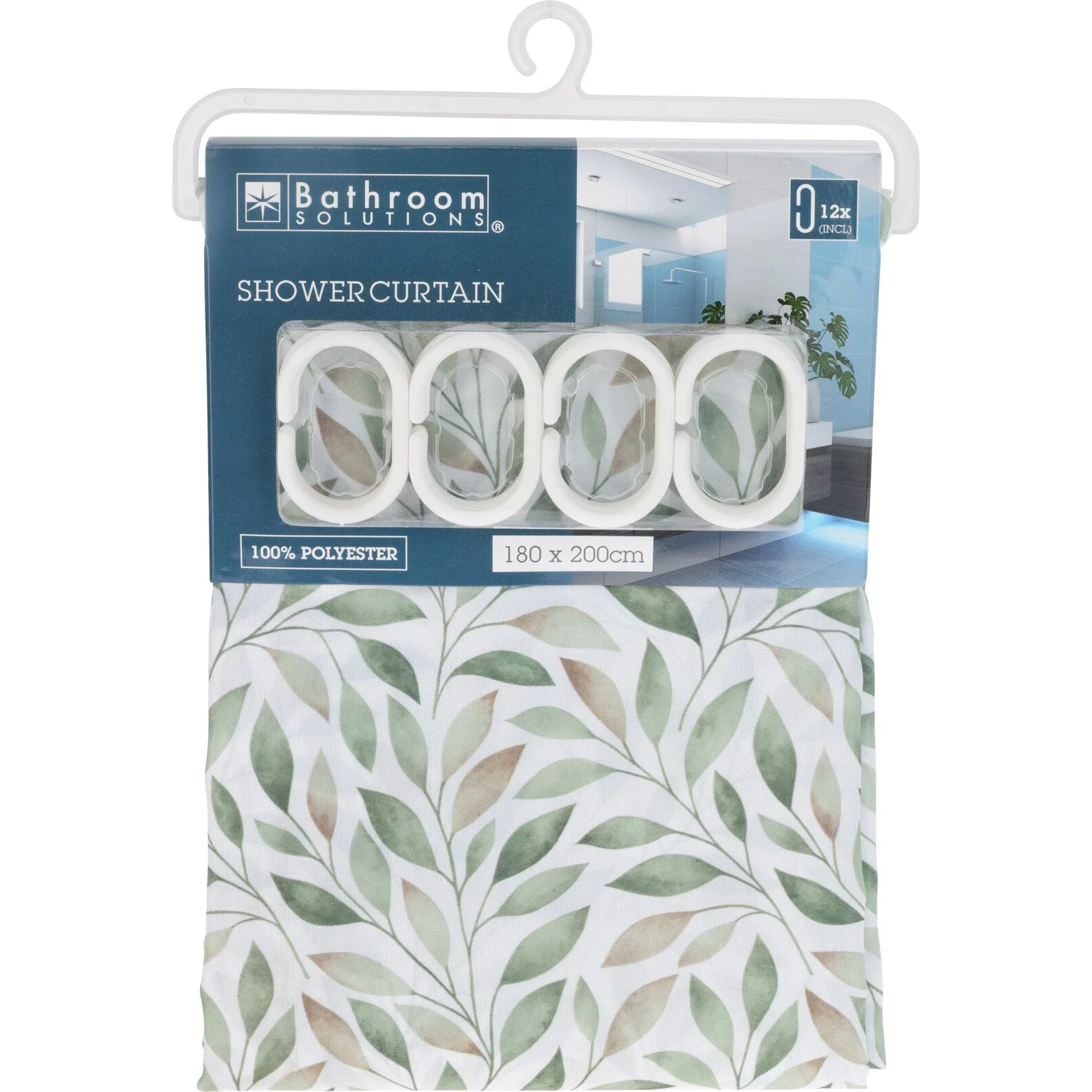 וילון אמבט 180*200 צבעי ים - Image 4