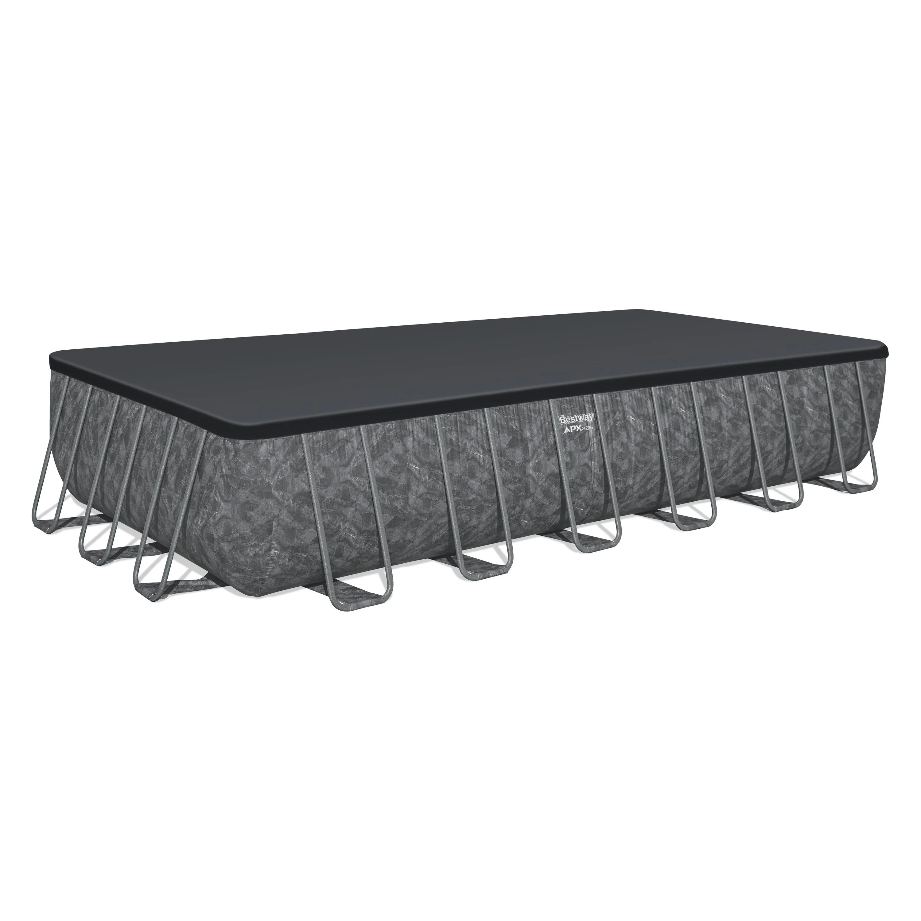 בריכה ביתית APX 365 7.32X3.66X1.32 מטר משאבה/כיסוי/סולם/צמר גפן, יבואן רשמי BESTWAY, דגם 561KG - Image 2