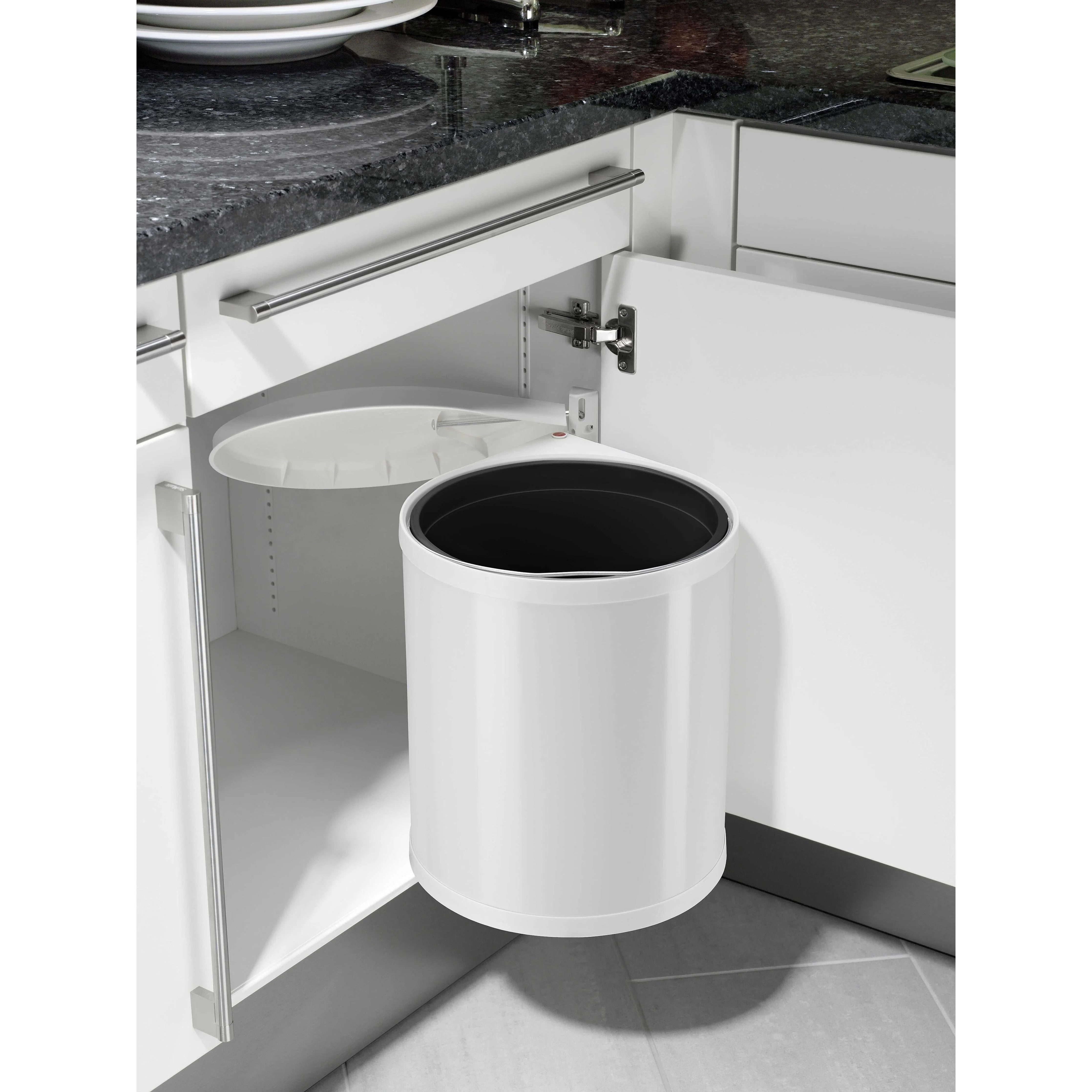 פח אשפה ארון לבן Compact-Box M - Image 3
