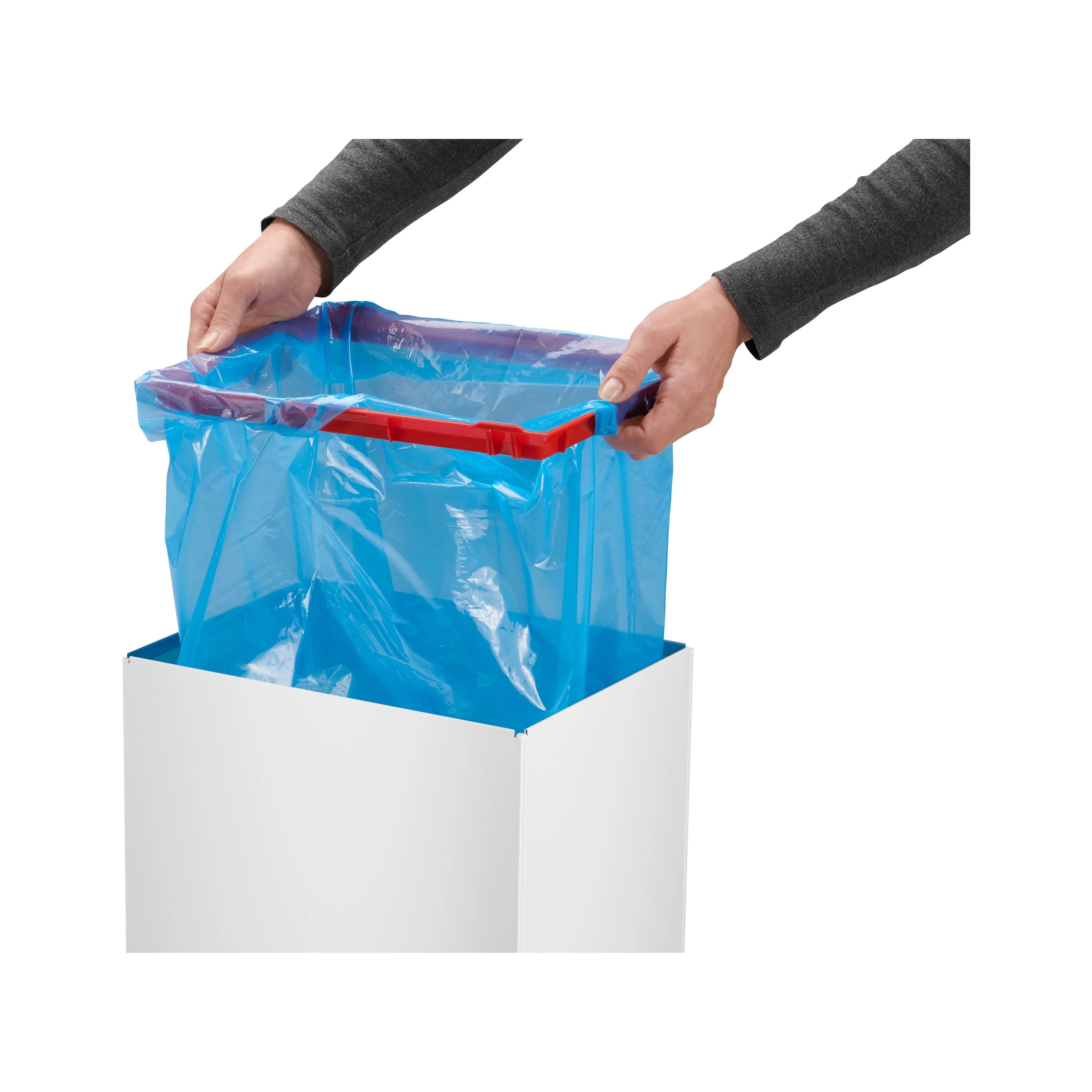 פח אשפה לבן מלבני Big-Box XL - Image 2