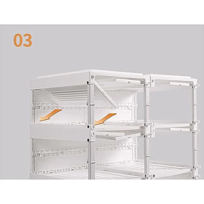 ארון נעליים מתקפל - 32 זוגות - Image 3