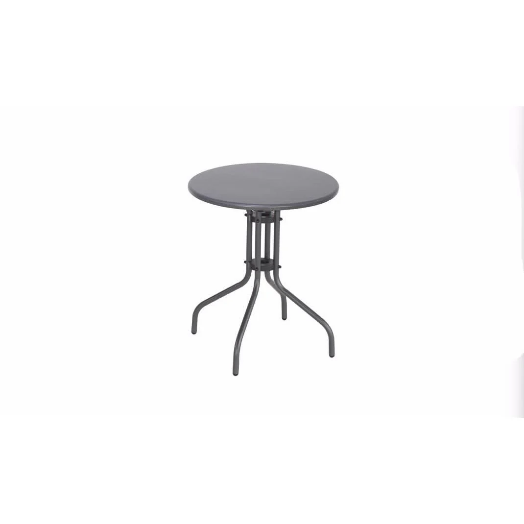 שולחן מתכת ניו יורק 60  ס"מ אפור - Image 2