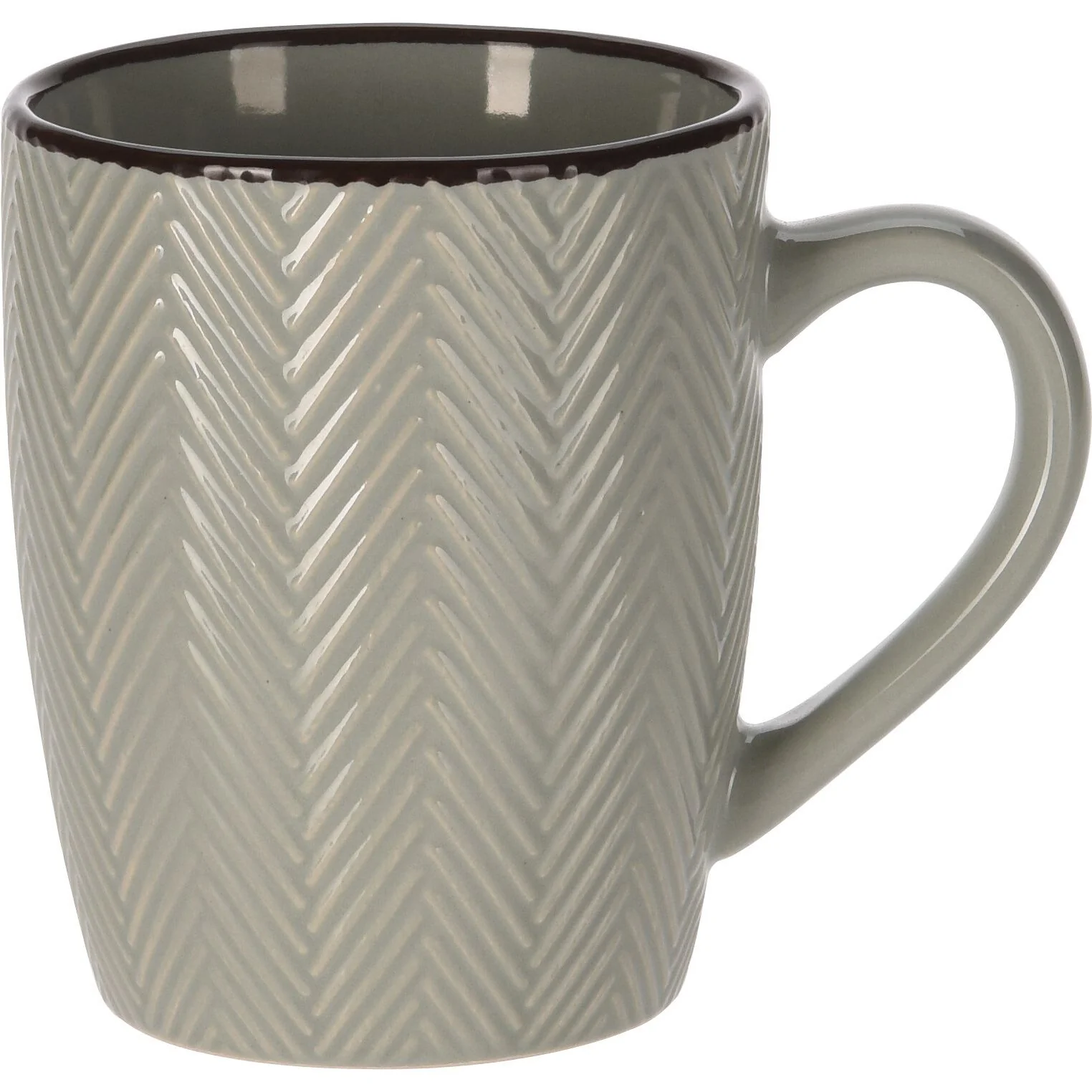 מאג קרמיקה 370 מל Grey - Image 2