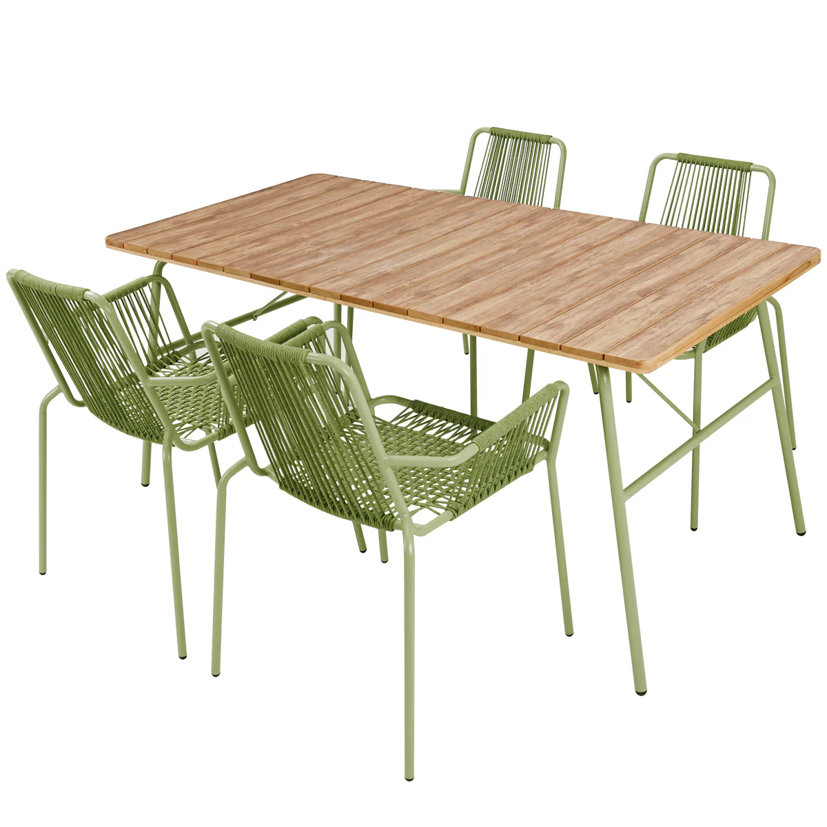 פינת אוכל הרמוני שולחן + 4 כסאות - Image 2
