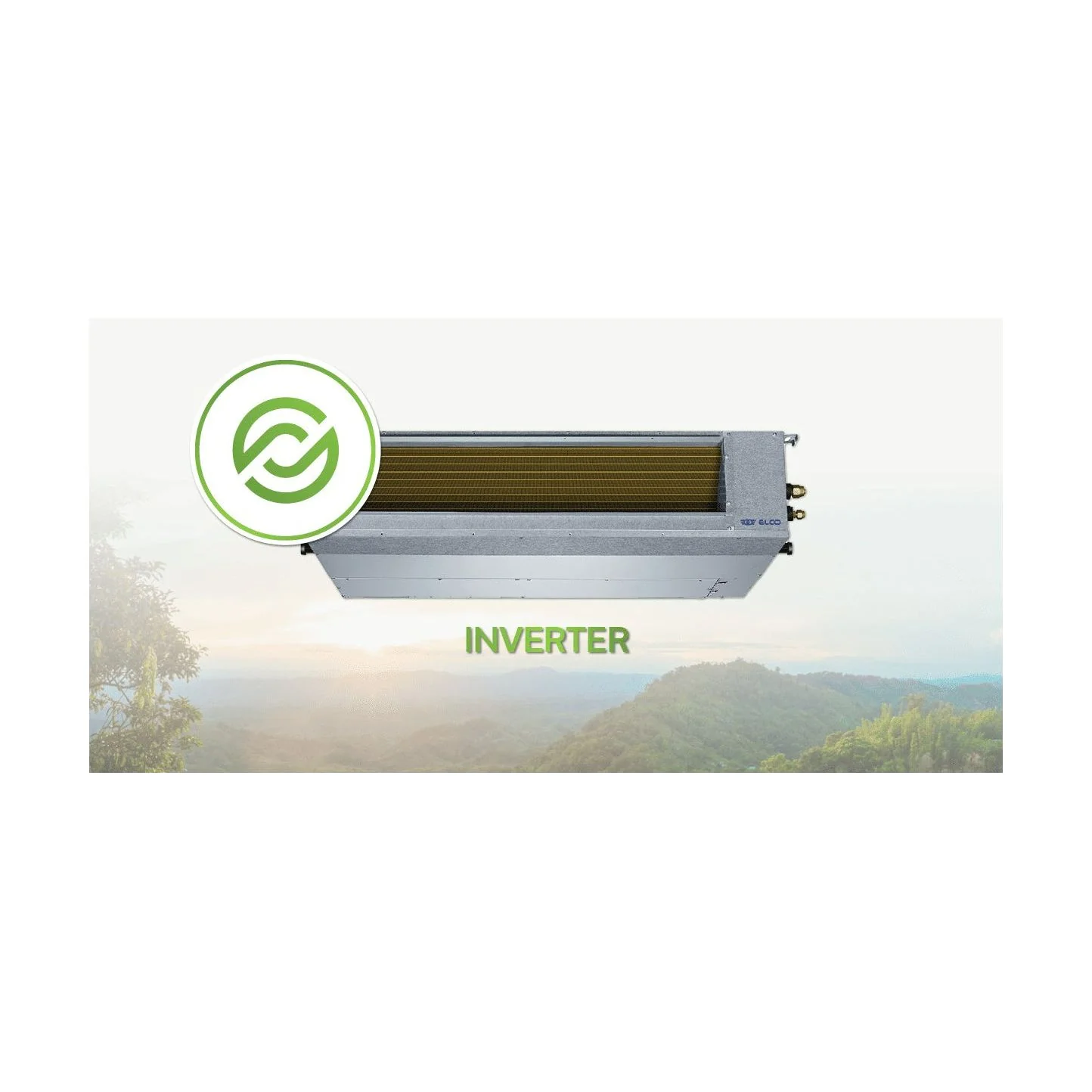 מזגן מיני מרכזי אלקו ELCO SLIM A SQ INVERTER 40T - Image 4