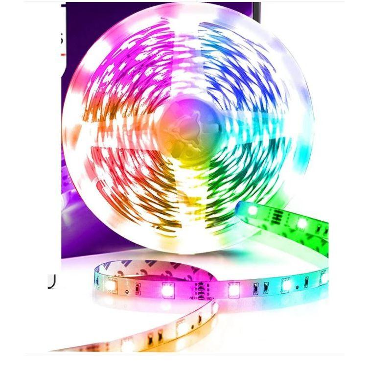 פס לד 5מ' VDC24  4.8W RGB בליס IP65