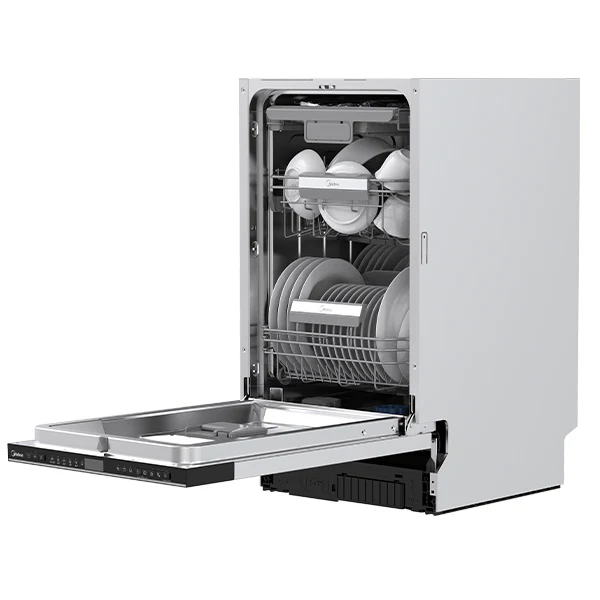 מדיח צר אינטגרלי 10 מערכות כלים WQP8-W7704M של מידאה