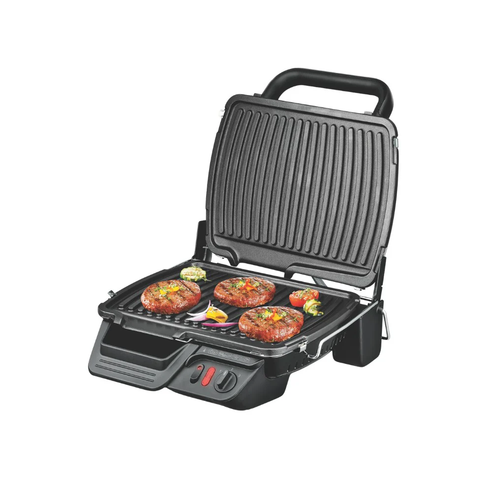 טוסטר לחיצה גריל 4 פרוסות נון סטיק דגם GC306012 של טפאל - Image 4