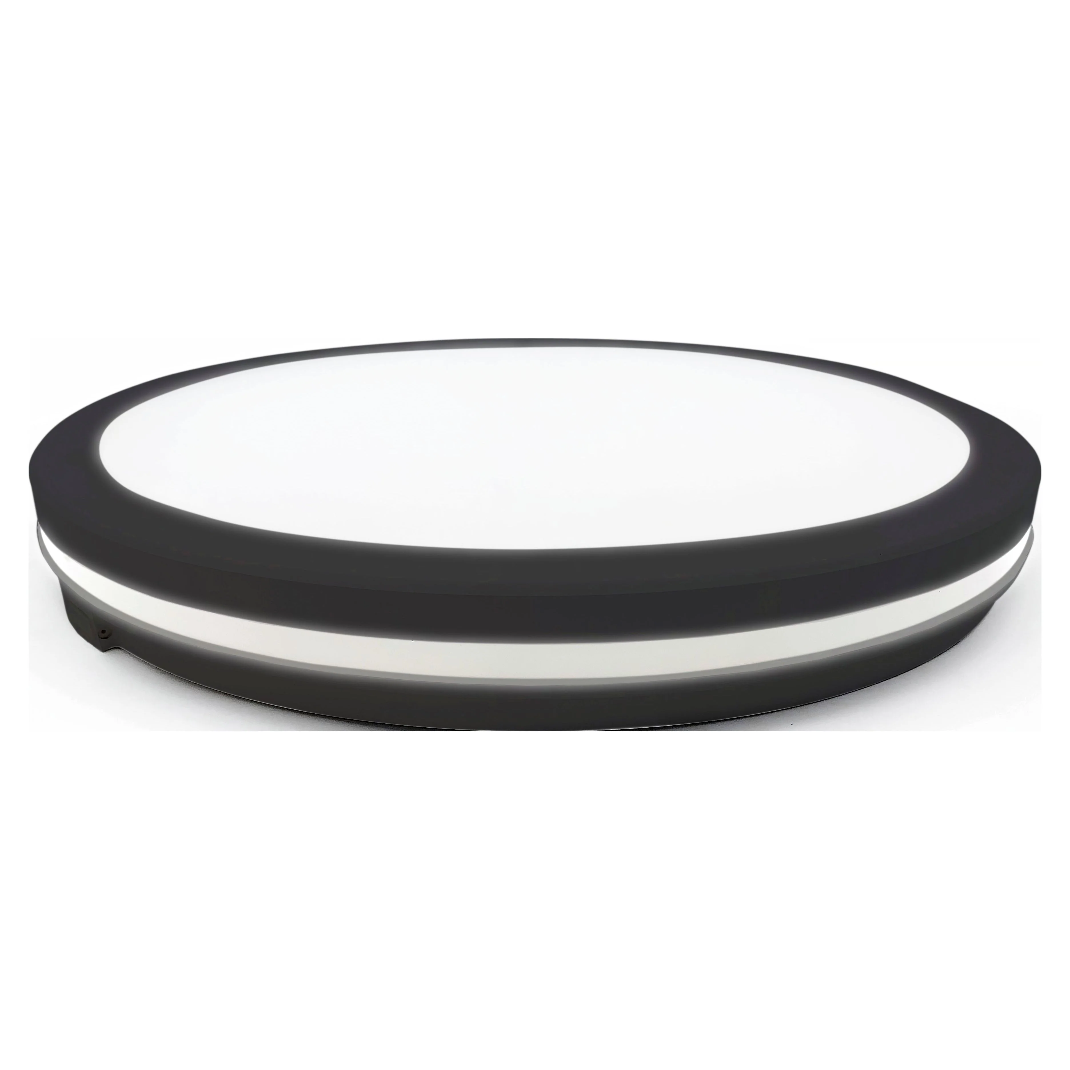 גוף תאורה צמוד תקרה קליק קוטר 50 ס"מ 70W שחור CCT - Image 2