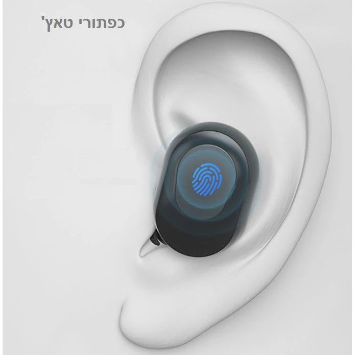 אוזניות TWS Lenovo XT91 בצבע שחור