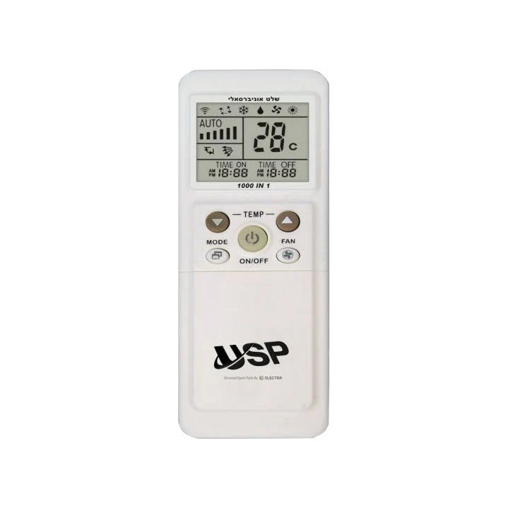 שלט אוניברסלי למגוון רחב של מזגנים USP 4004