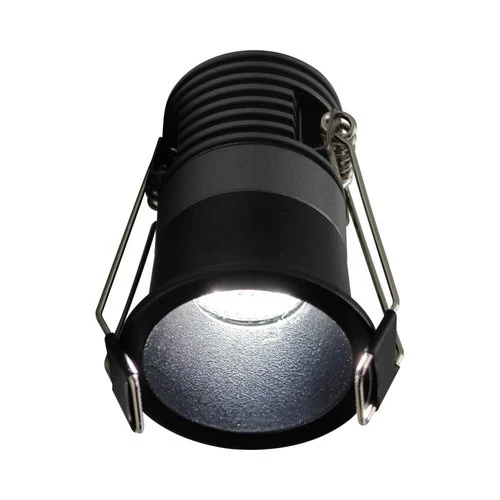 גוף תאורה שקוע תקרה שחור SOLY 5W 35mm 3CCT