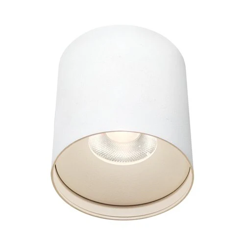 גוף תאורה צמוד תקרה צילינדר לבן LISA 12W אור ניטרלי